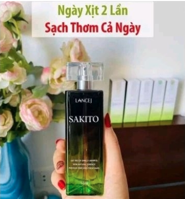 Xịt Sakito Khử Mùi Hôi Chân