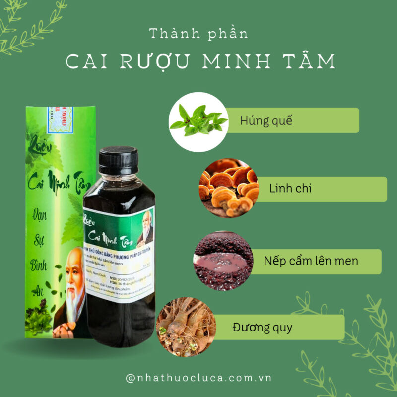 Cai Rượi Minh Tâm Hàng Chính Hãng